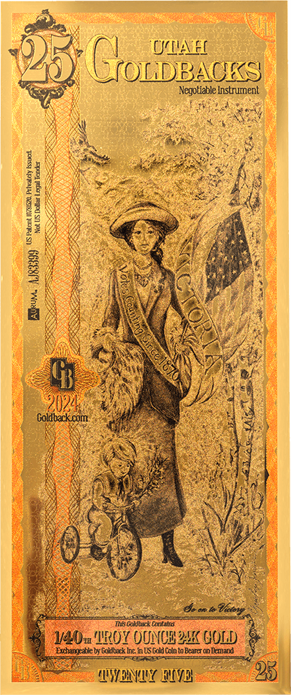 25 Utah Goldback